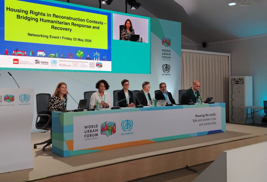 WUF13 çərçivəsində böhran və yenidənqurma şəraitində mənzil hüquqları müzakirə olunur