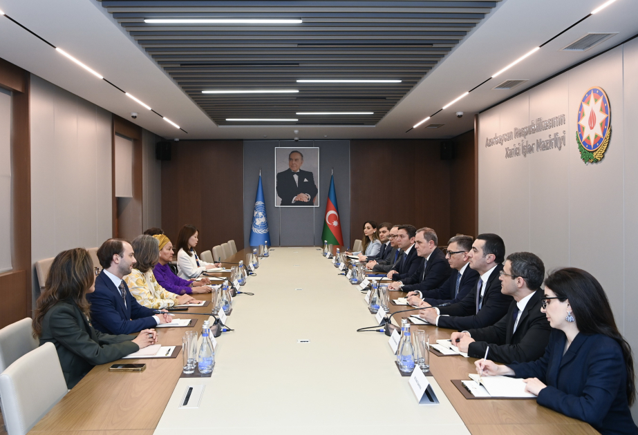 Azerbaijan’s FM and UN Deputy Secretary-General discuss urban planning and climate agenda