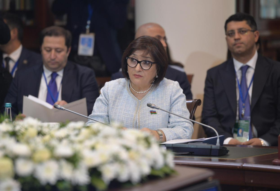 Presidenta de Milli Majlis intervino en la reunión del Consejo de la Asamblea Interparlamentaria de la CEI