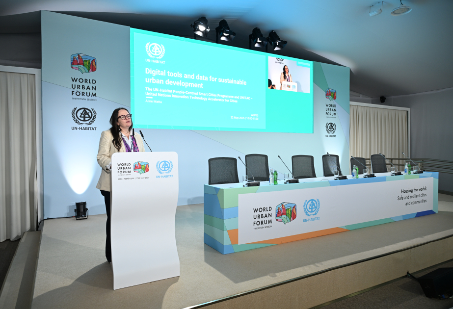 Alina Matta: UNITAC qlobal şəhər layihələrinə rəqəmsal dəstək verir