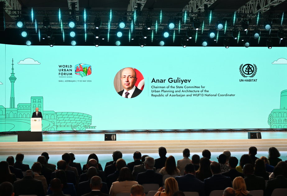 Anar Quliyev: WUF13 qlobal dialoq və tərəfdaşlıq platformasına çevrildi