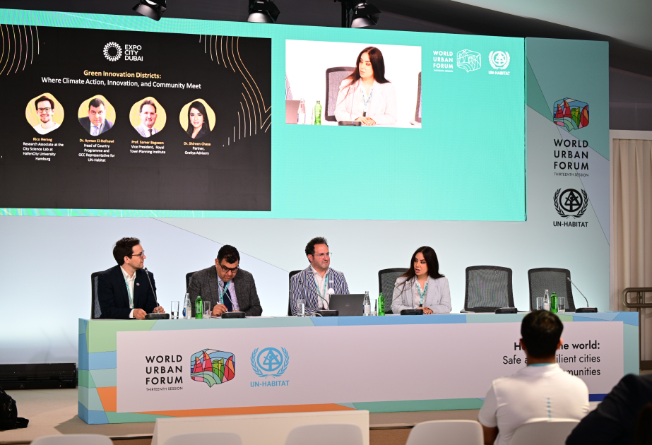 Role of green innovation districts in urban development discussed at WUF13