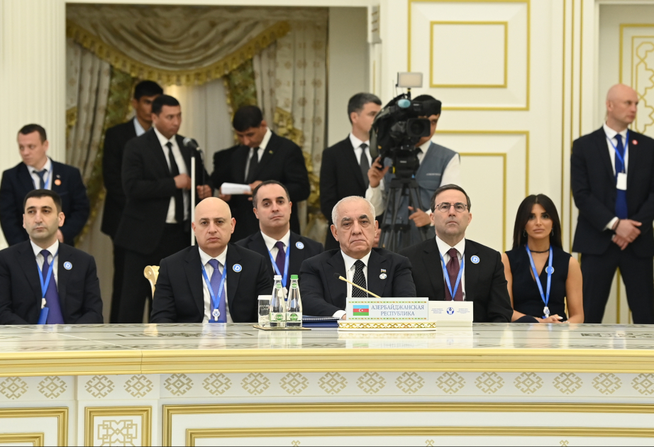 Baş nazir Əli Əsədov Aşqabadda MDB Hökumət Başçıları Şurasının iclasında iştirak edib