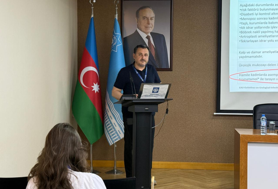 ® Mərkəzi Gömrük Hospitalında uroloji risklər və multidissiplinar klinik yanaşmalara həsr olunmuş elmi seminar