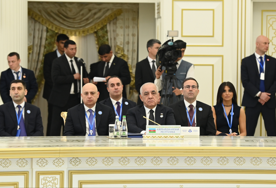 Prime Minister Ali Asadov attends CIS Council of Heads of Government meeting in Ashgabat