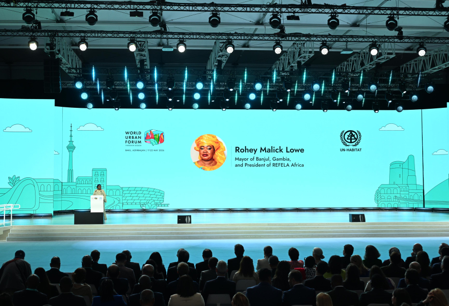 Mayor of Banjul thanks Baku for bringing participants together