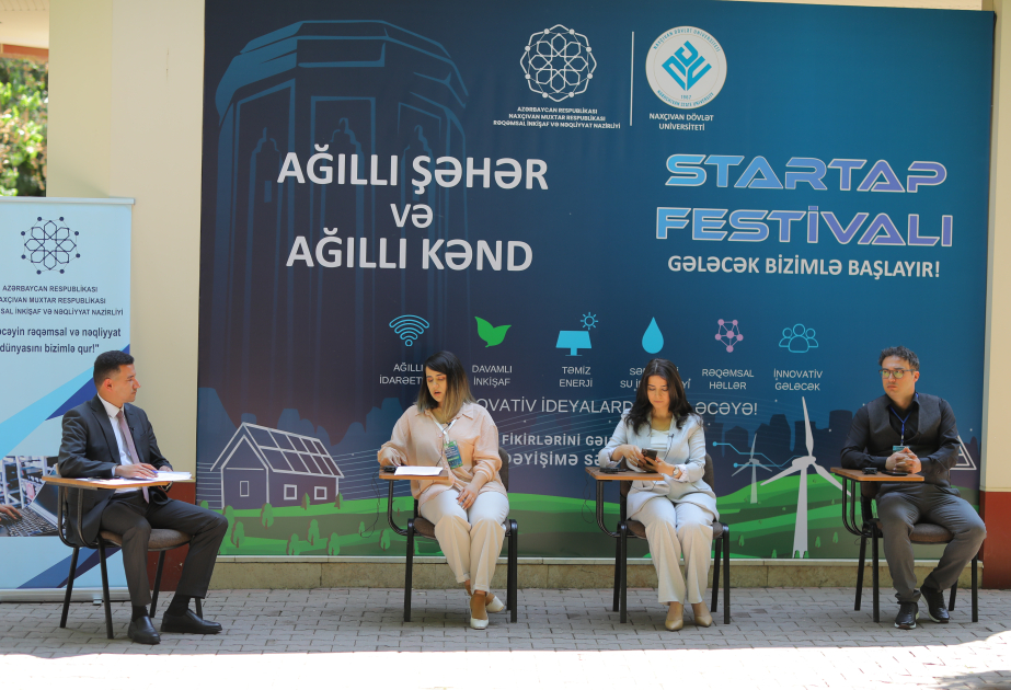 Naxçıvanda “Ağıllı şəhər və Ağıllı kənd” Startap Festivalı