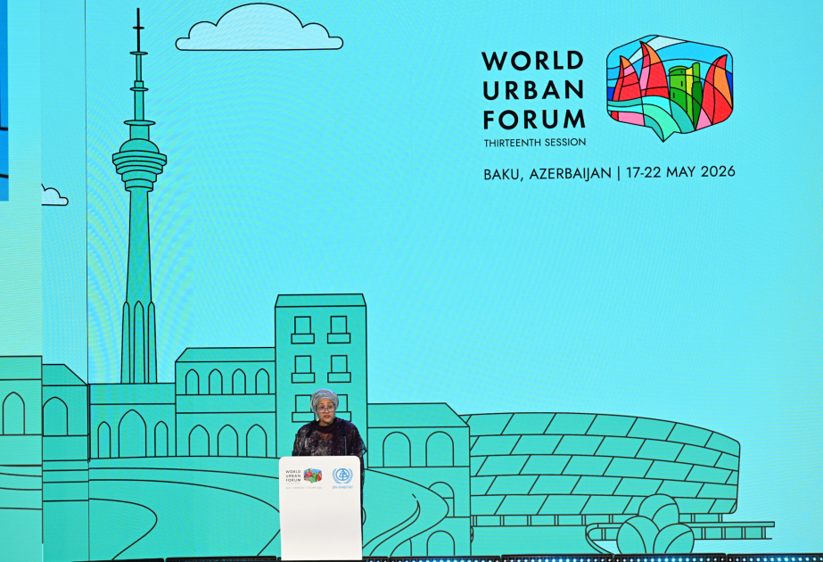 UN official: Baku stands as an example of renewal and sustainability at WUF13