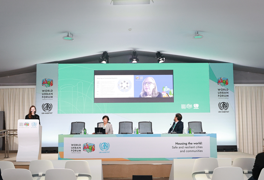 Panel session on “Housing at the Intersection of Resource Efficiency and Resilience” held at WUF13