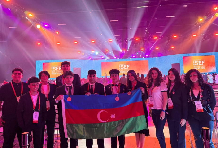 Azerbaijani schoolchildren win awards at international science olympiad
