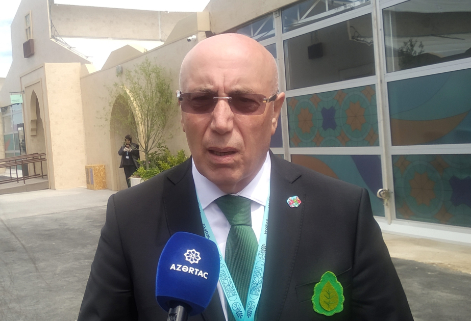 İlyas Demirci: WUF13-ün Azərbaycanda keçirilməsindən böyük məmnunluq duyuram