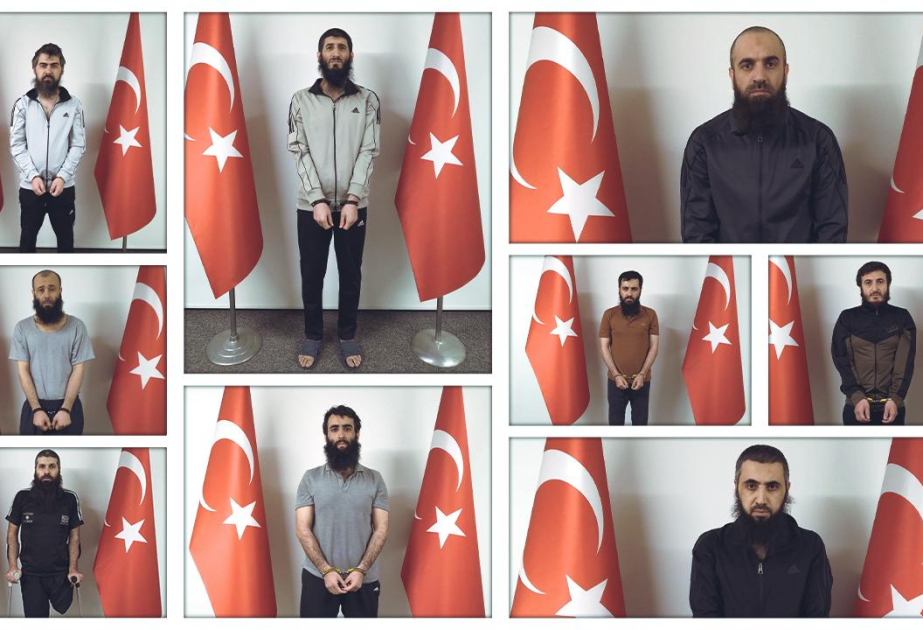 Suriyada İŞİD terrorçuları yaxalanaraq Türkiyəyə gətirilib