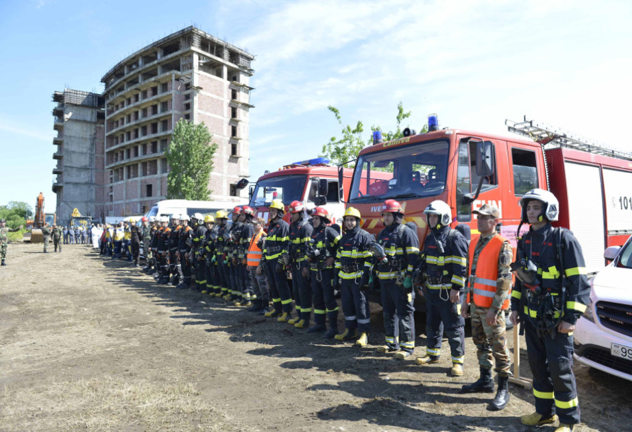 Lənkəran rayonunda kompleks mülki müdafiə təlimi baş tutub