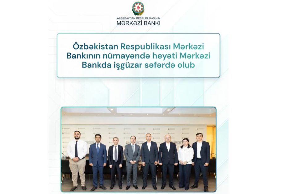 Uzbek delegation visits Azerbaijan’s Central Bank