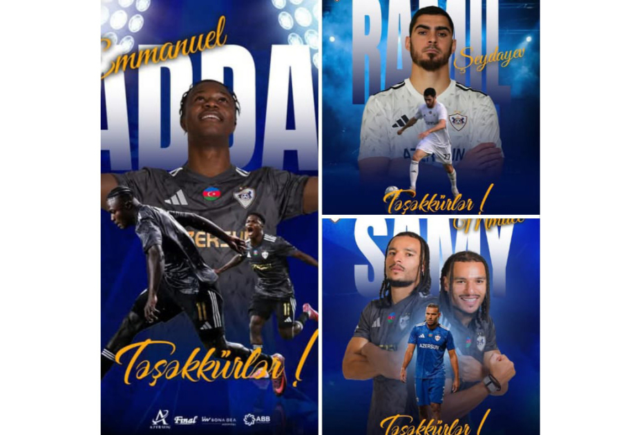 “Qarabağ” 3 futbolçu ilə yollarını ayırıb
