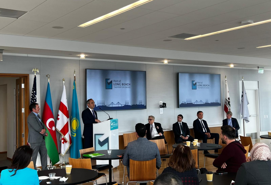 Los Ancelesdə ABŞ-Avrasiya Nəqliyyat Forumu təşkil edilib