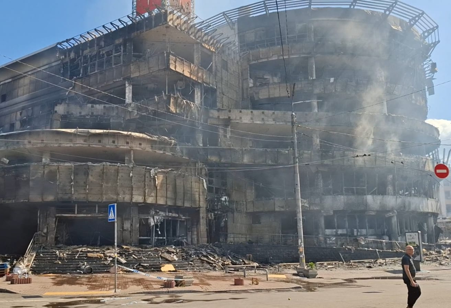 Kiyevə atılan raketlərin bəziləri Azərbaycanın Ukraynadakı səfirliyinə yaxın ərazilərə düşüb
