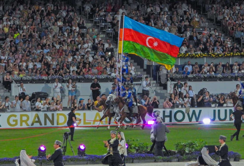 Garabagh horses and Azerbaijani national music received with great interest in Europe
