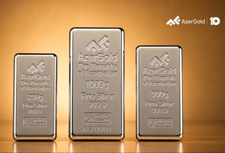 “AzerGold” ilk dəfə yerli bazara gümüş külçələr təqdim etməyə hazırlaşır