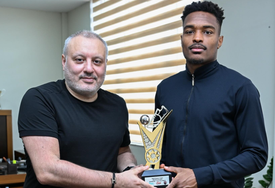 Azərbaycan Premyer Liqasının ən sərrast futbolçusu mükafatlandırılıb