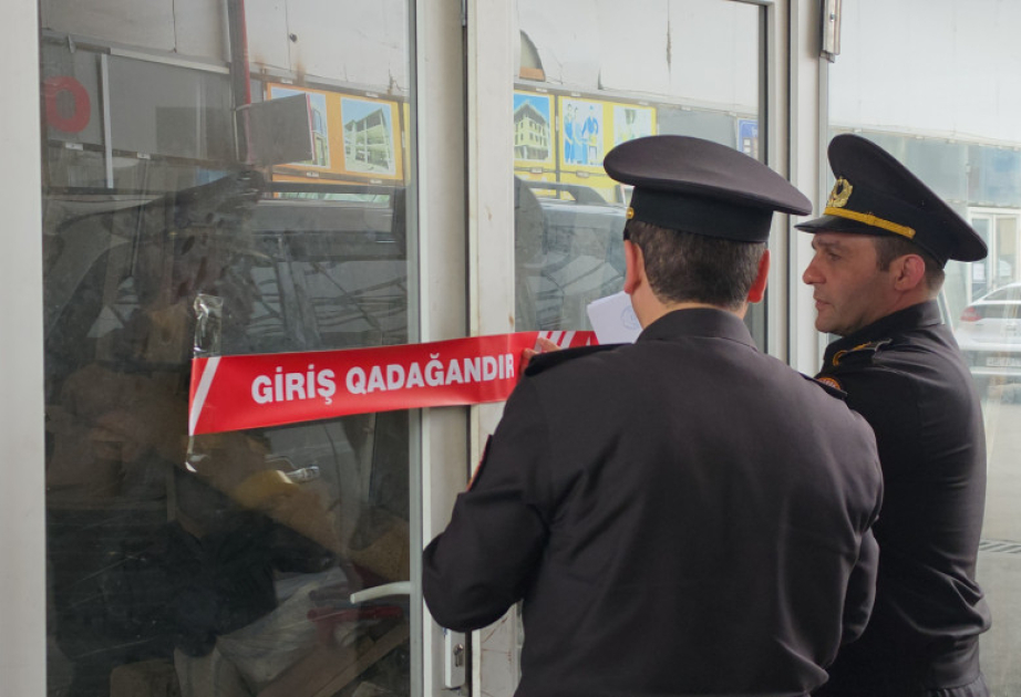 Nərimanov rayonunda yanğın təhlükəli obyektin fəaliyyəti dayandırılıb