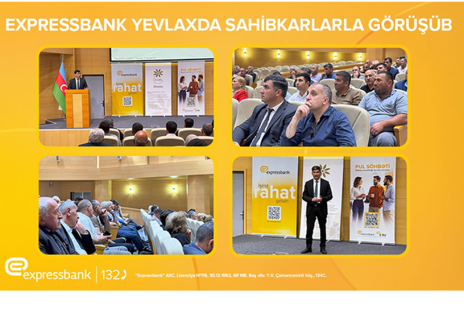 ® “Expressbank”dan region sahibkarları üçün növbəti “Maliyyə savadlılığı” təlimi