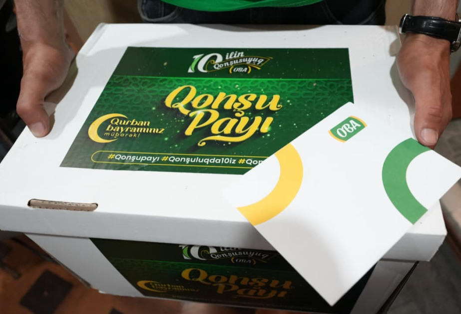 ®  “OBA”dan Qurban bayramı münasibətilə “Qonşu payı” təşəbbüsü