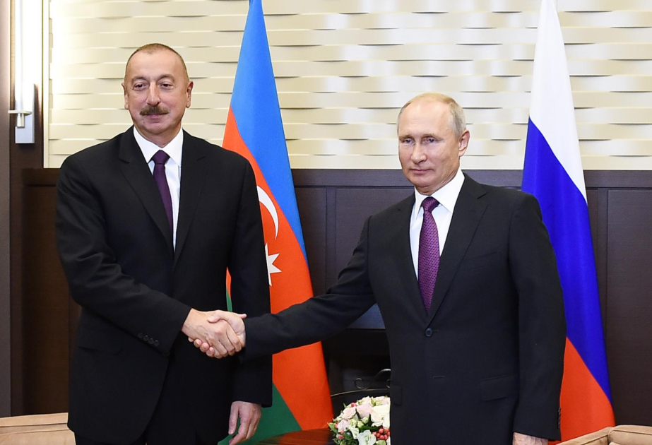 El Presidente de Rusia envía una carta de felicitación al Presidente de Azerbaiyán