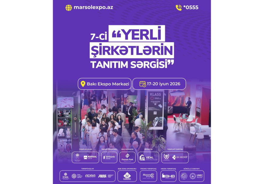 “Yerli şirkətlərin tanıtım sərgisi”ndə məhsul və xidmətlərini təqdim etmək istəyən mikro və kiçik sahibkarların nəzərinə!