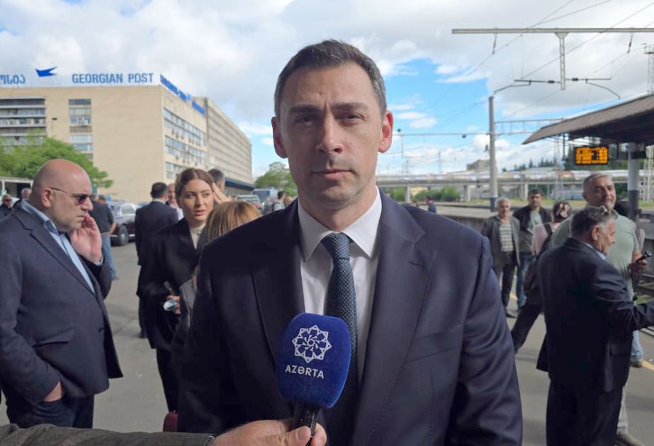 Lasha Abashidze : La reprise de la circulation du train Bakou-Tbilissi est très encourageante pour nous