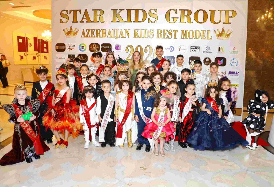 Bakú acogió el concurso infantil de moda “Azerbaijan Kids Best Model 2026”