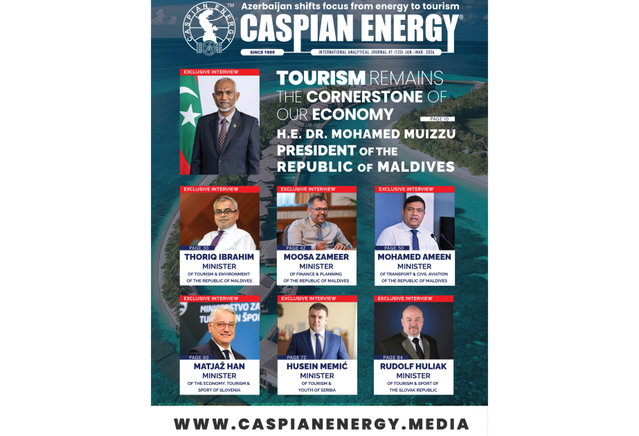 “Caspian Energy” jurnalının Maldiv Respublikasına həsr olunan xüsusi buraxılışı işıq üzü görüb