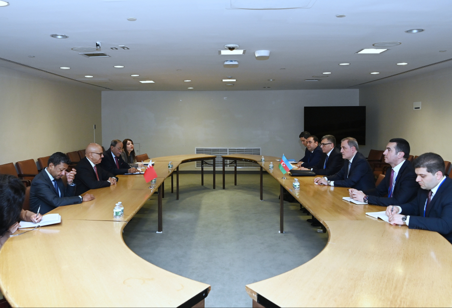 Azerbaijan and Bahrain exchange views on regional and international security