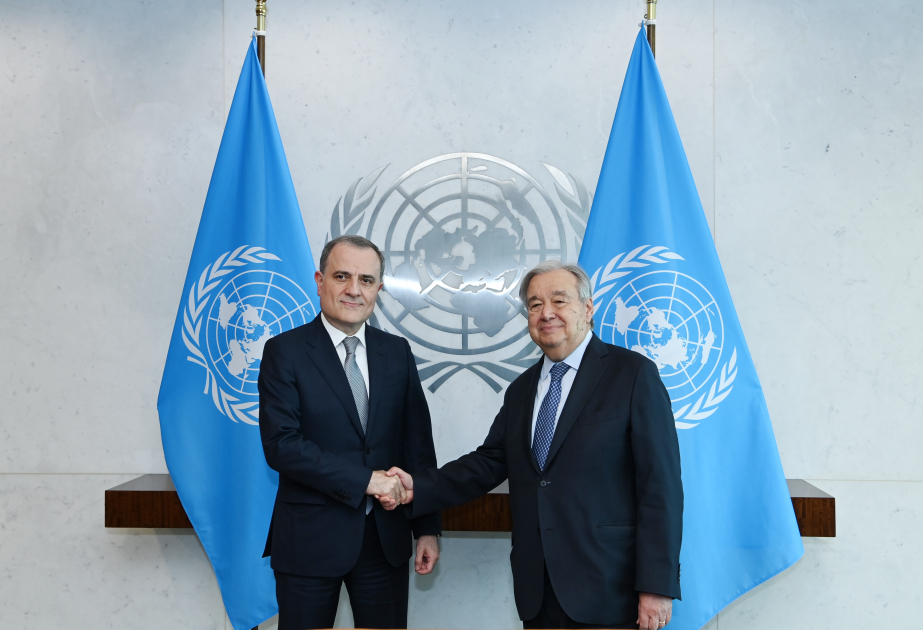 Djeyhoun Baïramov informe le Secrétaire général de l'ONU du processus de normalisation des relations entre l'Azerbaïdjan et l'Arménie