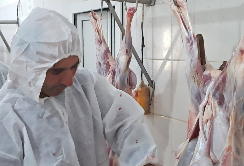 Ağdamda şəhid ailələrinə və aztəminatlı şəxslərə qurban payları verilib