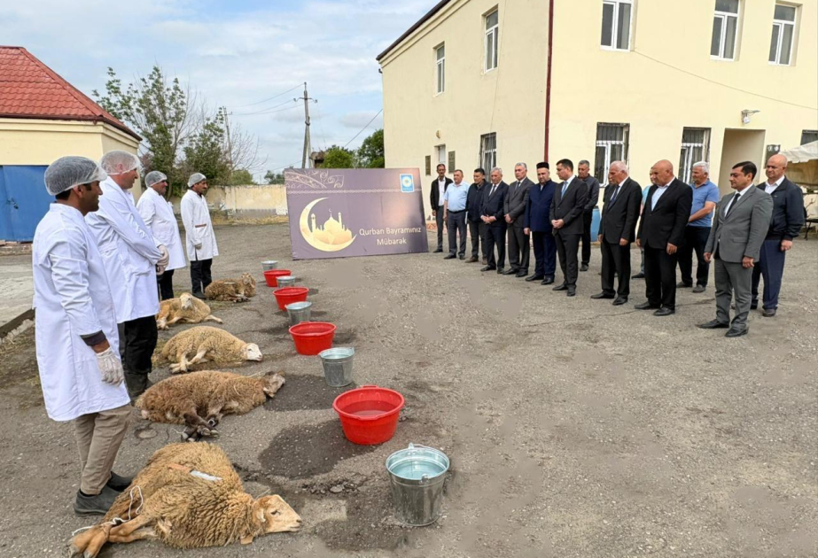 Yevlaxda 3 minə yaxın ailəyə bayram sovqatı çatdırılıb
