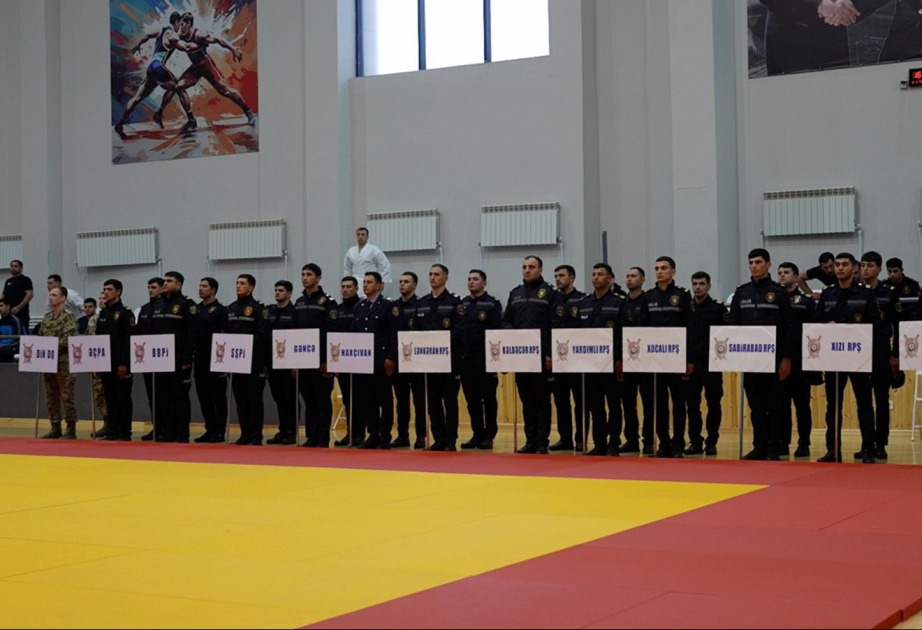 Polis əməkdaşları arasında əlbəyaxa döyüş və silahsız özünümüdafiə üzrə respublika çempionatı başa çatıb