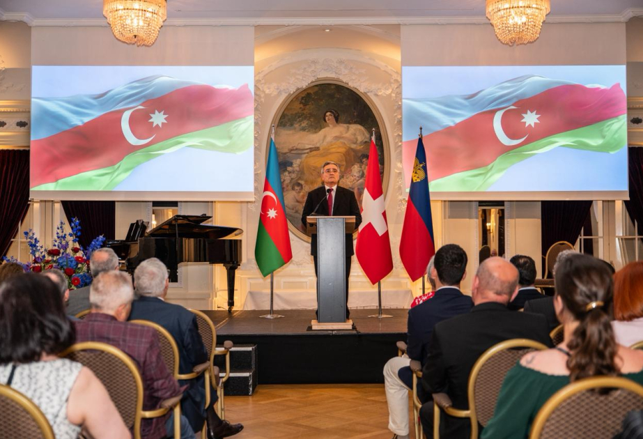 Azərbaycanın Müstəqillik Günü münasibətilə Berndə rəsmi qəbul təşkil edilib