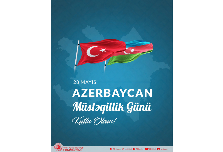 Ministerio de Asuntos Exteriores de Türkiye: “Compartimos de todo corazón el orgullo y la alegría de nuestros hermanos y hermanas azerbaiyanos”