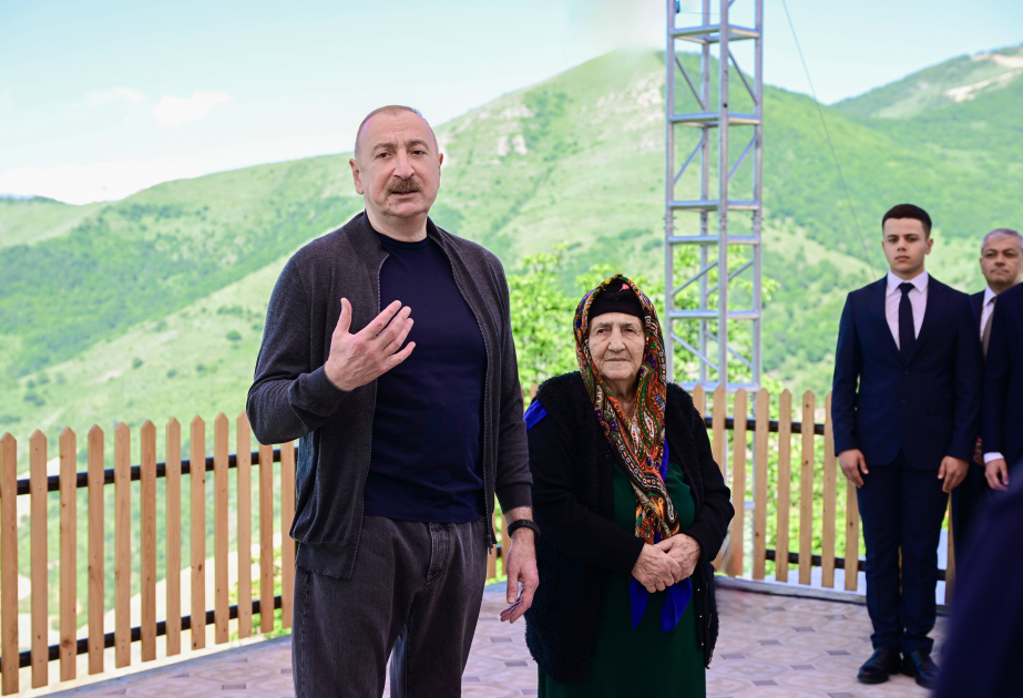 Presidente Ilham Aliyev: “Hoy vivimos con tranquilidad, como pueblo y Estado victoriosos”