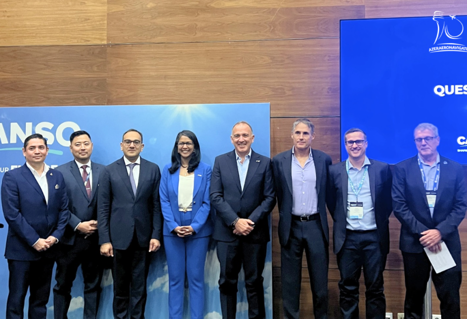 AZANS “Airspace World 2026” sərgisində Azərbaycanın tranzit potensialını nümayiş etdirib