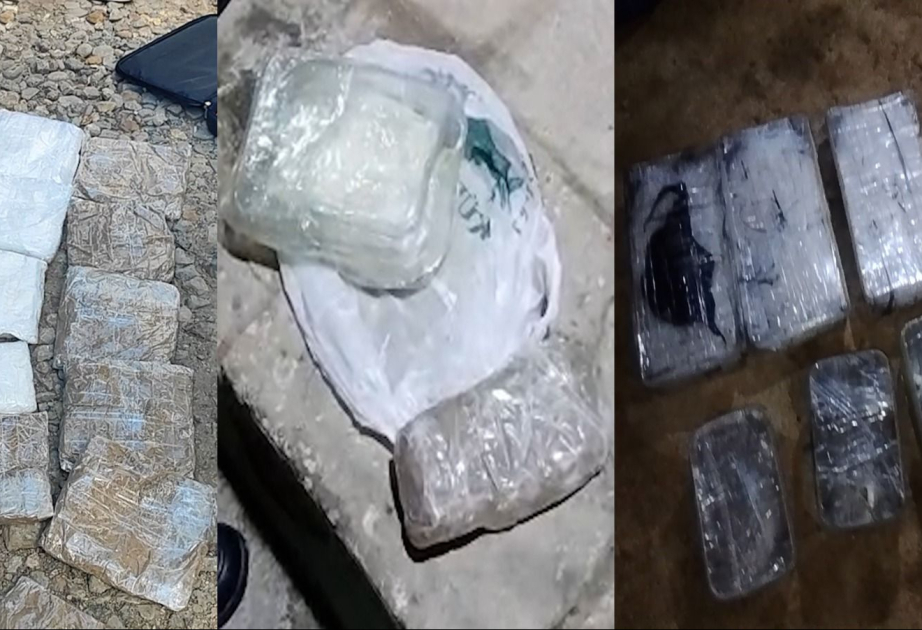 Azərbaycana İrandan külli miqdarda narkotik vasitə gətirən yük maşınının sürücüsü saxlanıldı VİDEO