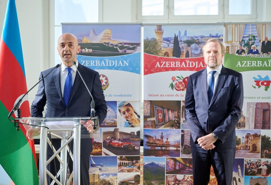 Strasburqda Müstəqillik Günü münasibətilə ziyafət təşkil olunub