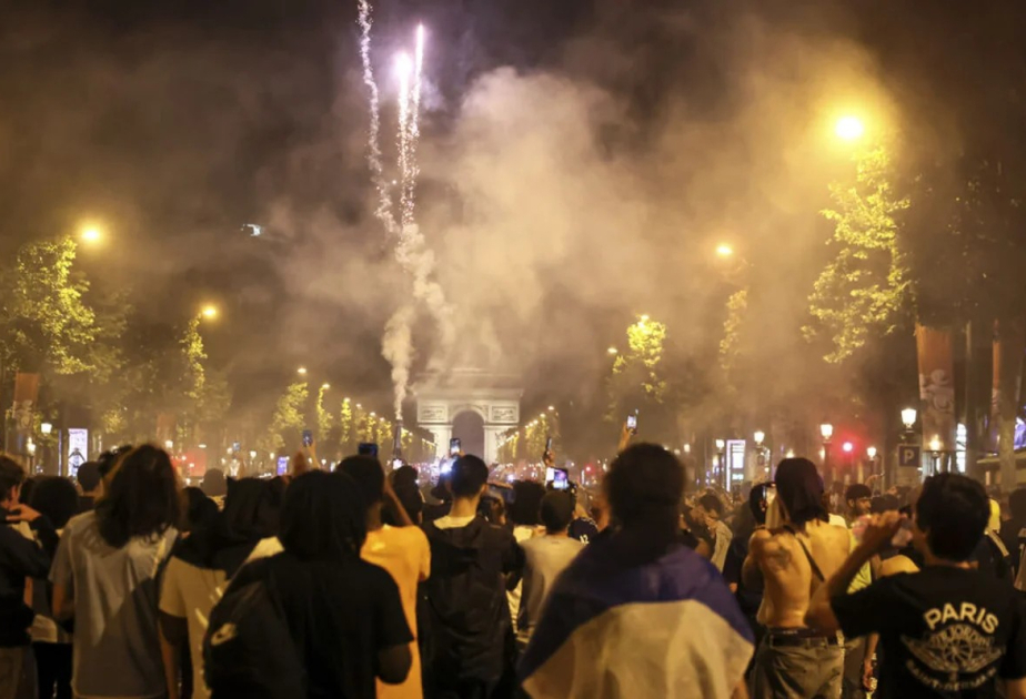Hundreds arrested in France after wild Champions League celebrations