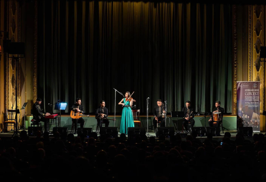 Praqada Azərbaycanın Müstəqillik Gününə həsr olunmuş konsert təşkil edilib