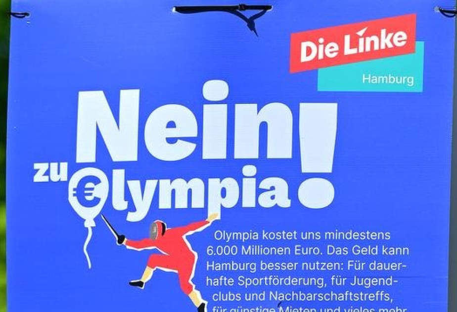 Hamburq sakinləri şəhərin Olimpiya Oyunlarına namizədliyini dəstəkləməyiblər