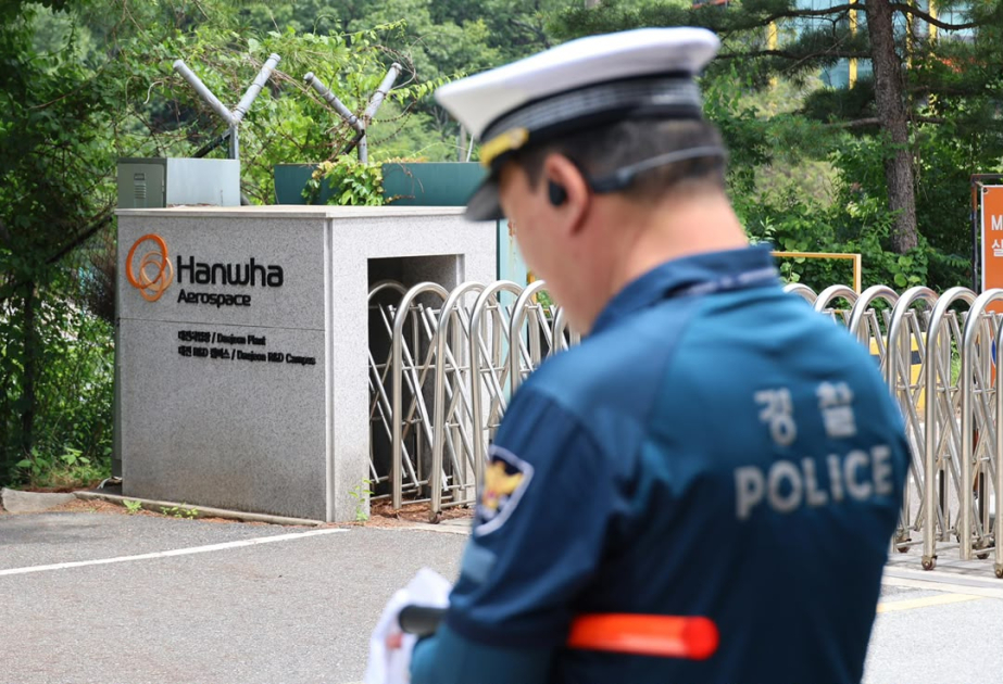 Cənubi Koreyanın “Hanwha” şirkətinin aerokosmik müəssisəsində partlayış olub: ölənlər var