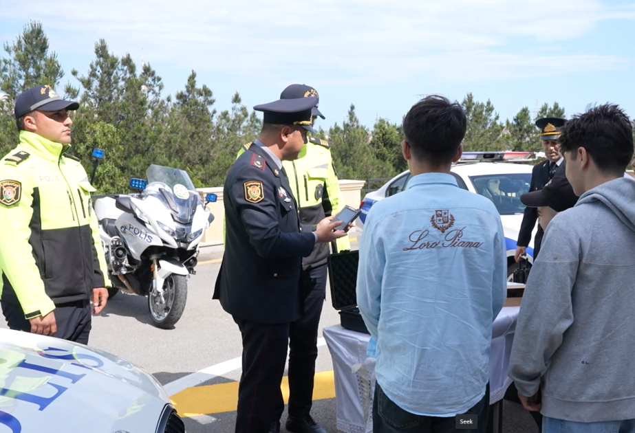 Şəhid övladlarının iştirakı ilə tədbir: “Yol polisimizlə bir gün”