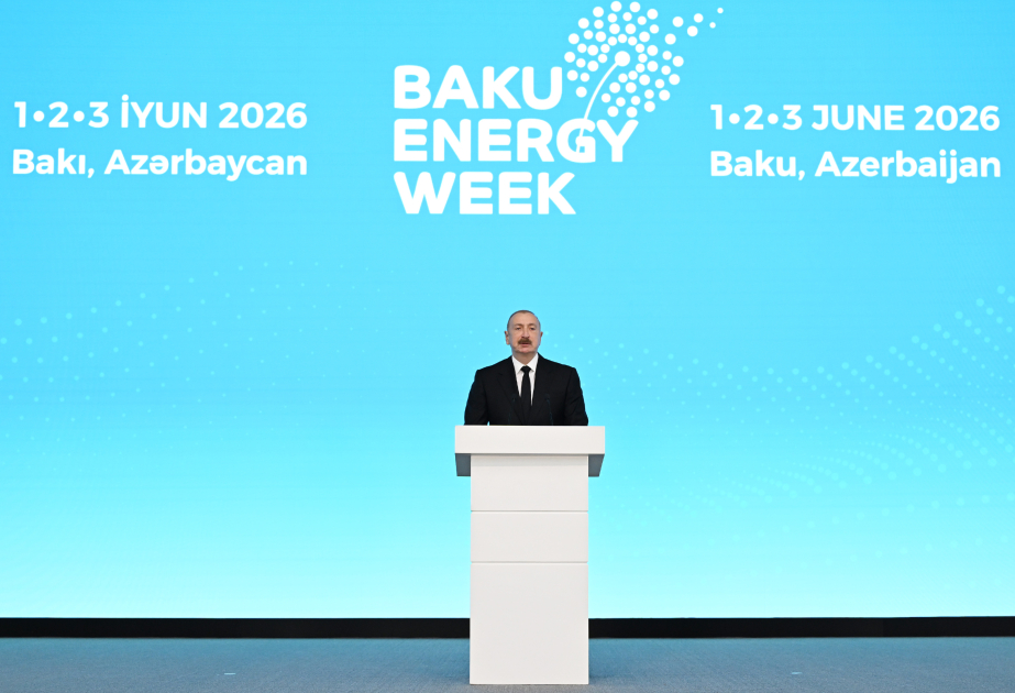 President Ilham Aliyev is attending official opening ceremony of 31st Baku Energy Forum