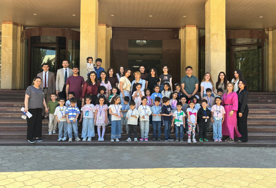 “Şəms” uşaq bağçasının kollektivi BDU-da